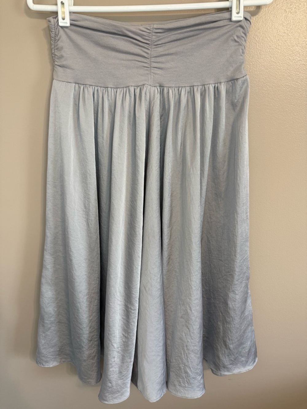Cabi‎ #241 Gray Convertible Ballet Skirt / Strapless Dress Flowy Fairy Women’s S